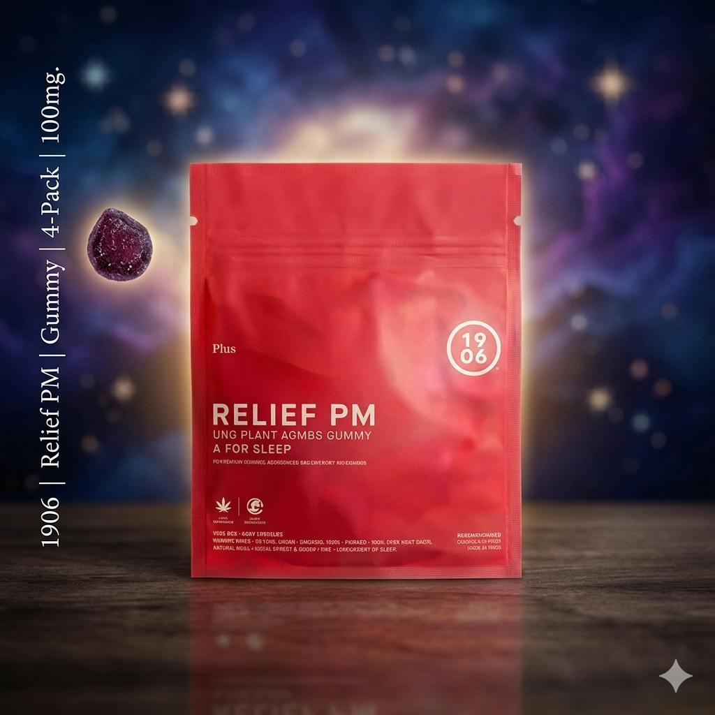 Product 1906 | Relief PM | Gummy | 4-Pack | 100mg