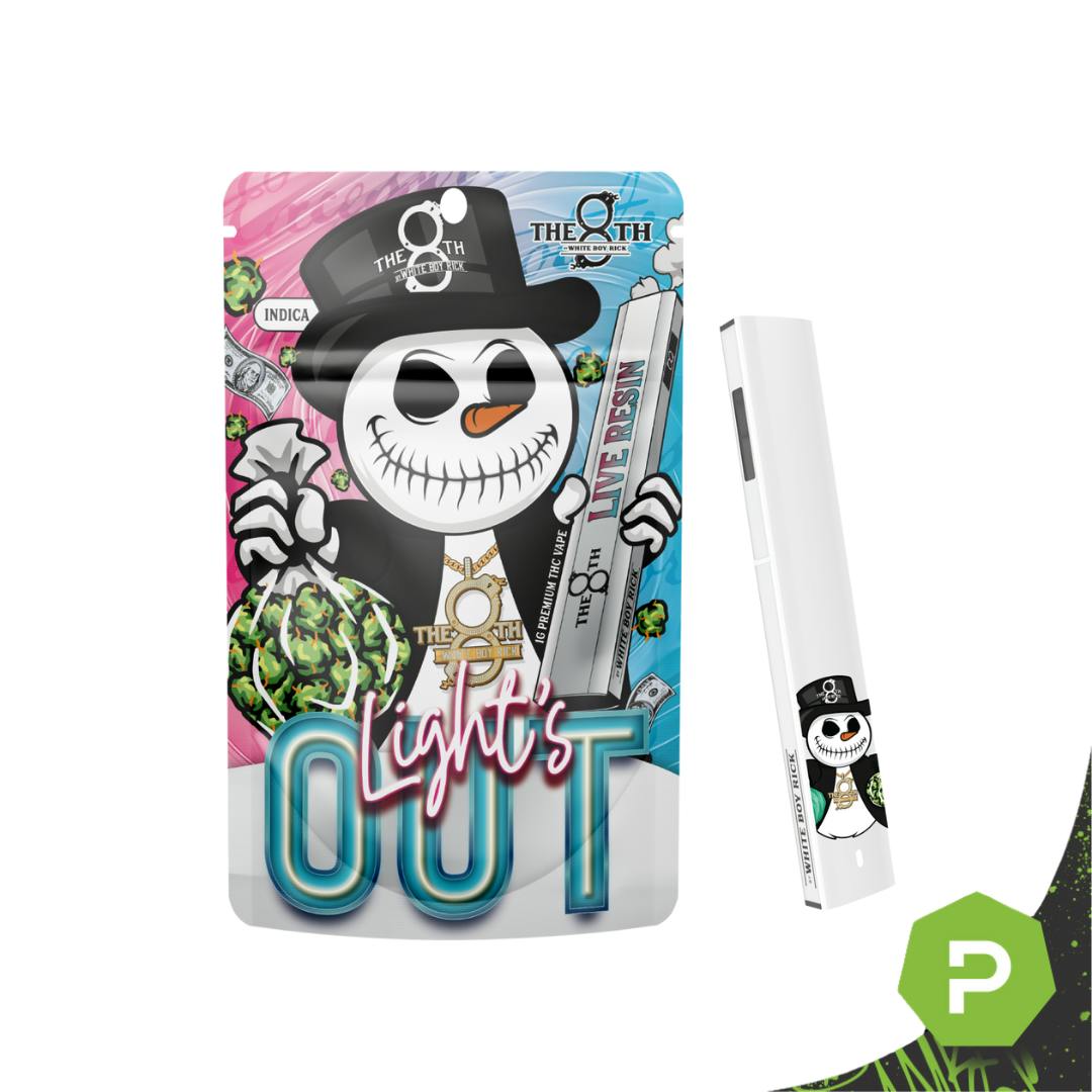 The 8th White Runtz Live Resin Disposable | 1g - Puff Cannabis Cannabis  Store in MI