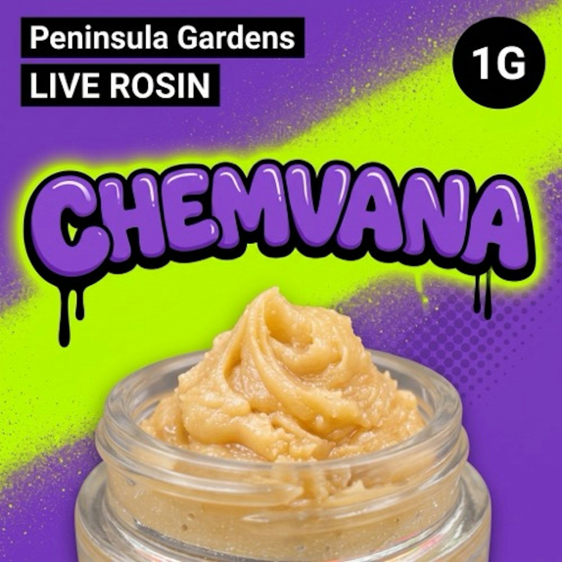 Peninsula Gardens - Chemvana Live Rosin