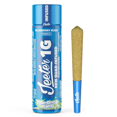 Jeeter – 1g Rosin Diamonds Infused Preroll – Blueberry Kush-1