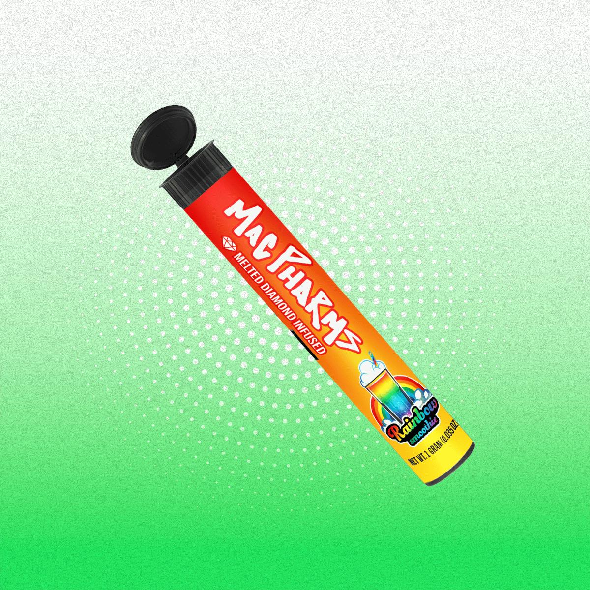 Mac Pharms - Rainbow Smoothie Melted Diamond Pre-roll