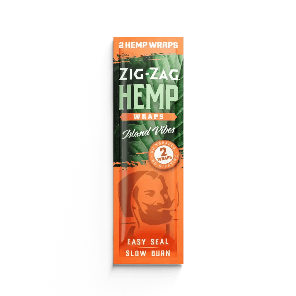 Zig- Zag | Hemp Wraps | Island Vibes | 2pk