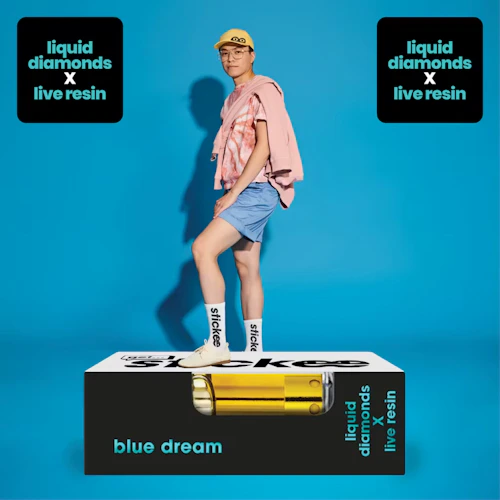 Stickee - 1g Live Resin Cart - Blue Dream