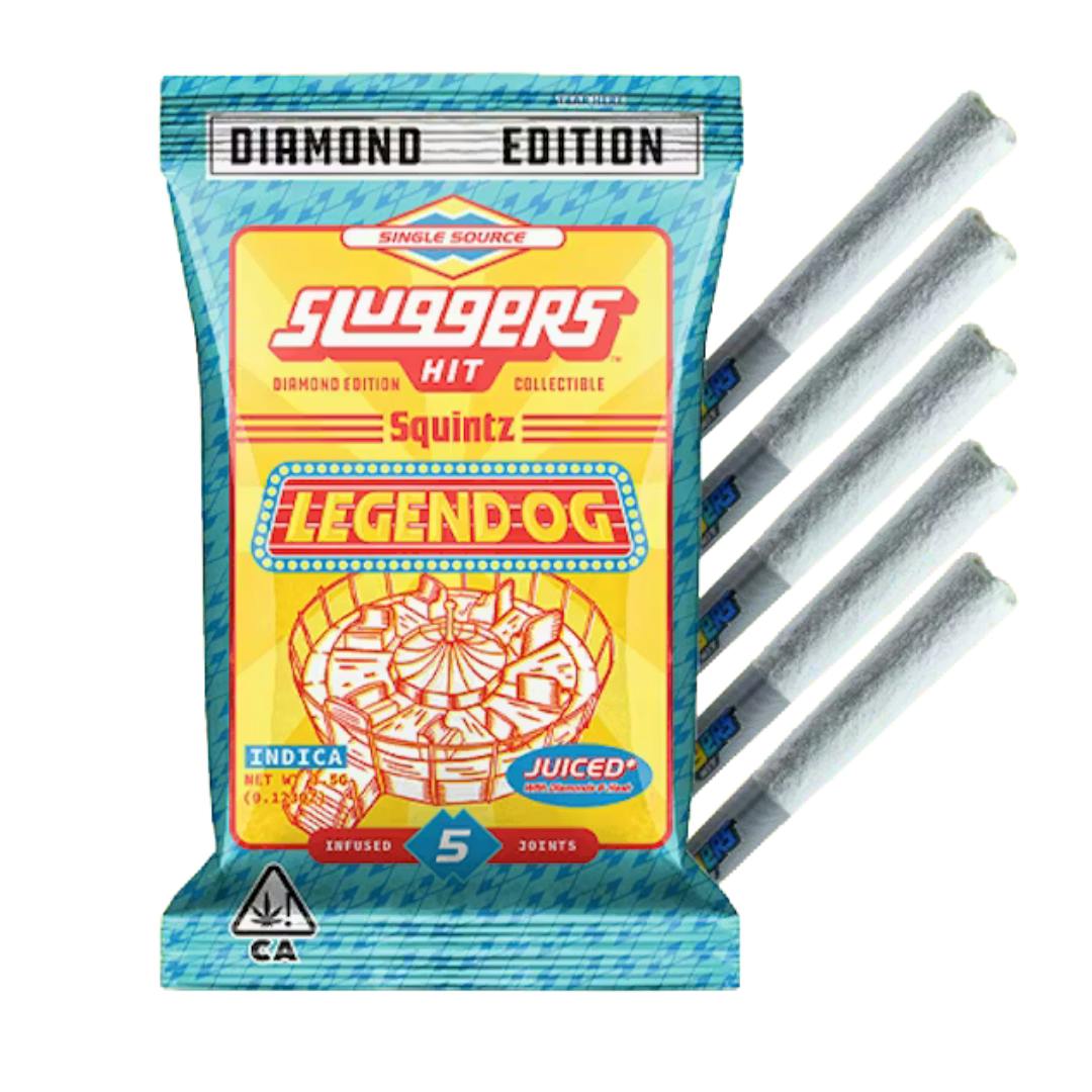 LEGEND OG DIAMOND & HASH INFUSED 5PK PREROLLS-0
