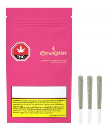 Lamplighter - Lychee Bubble Tea Infused 3x.5g