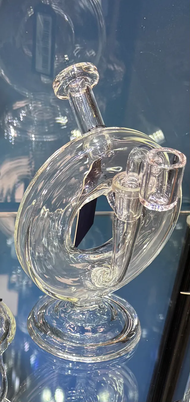 Glass Phoenix Star 7" O Rig (glassware)