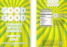 Good Good - 200mg Gummies - Lemon Lime