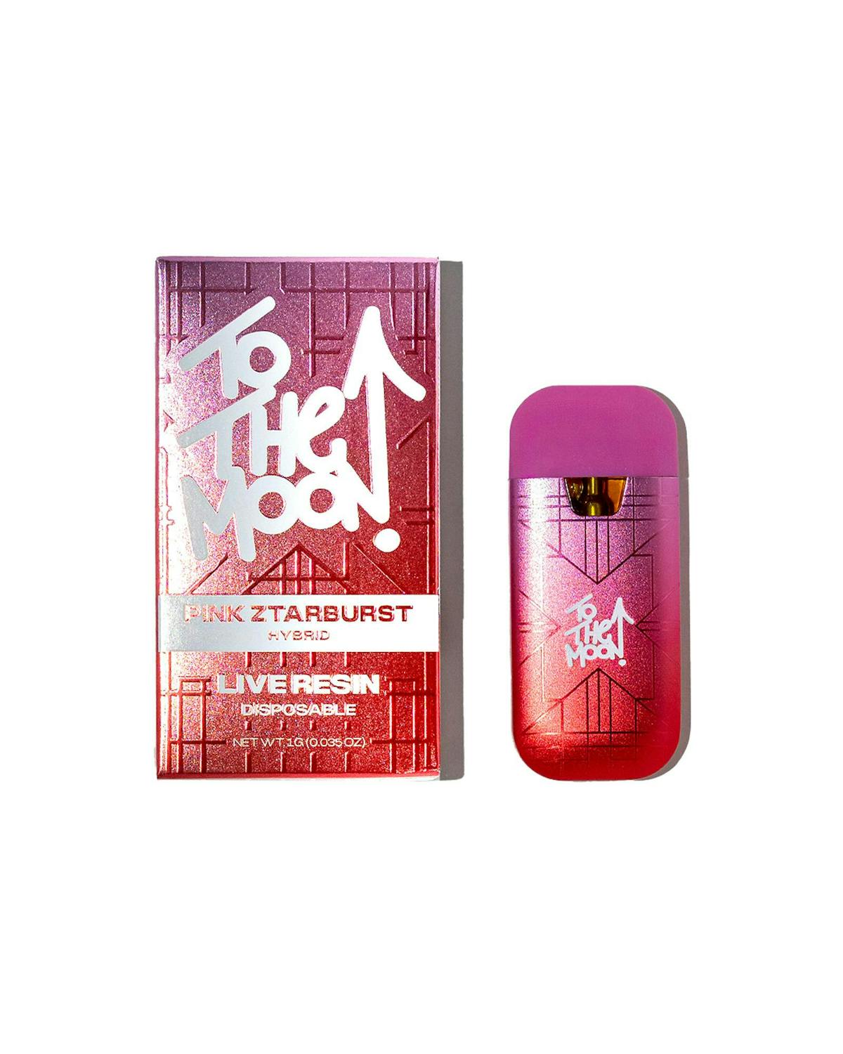 Image of To The Moon! – Pink Ztarburst – Live Resin AIO