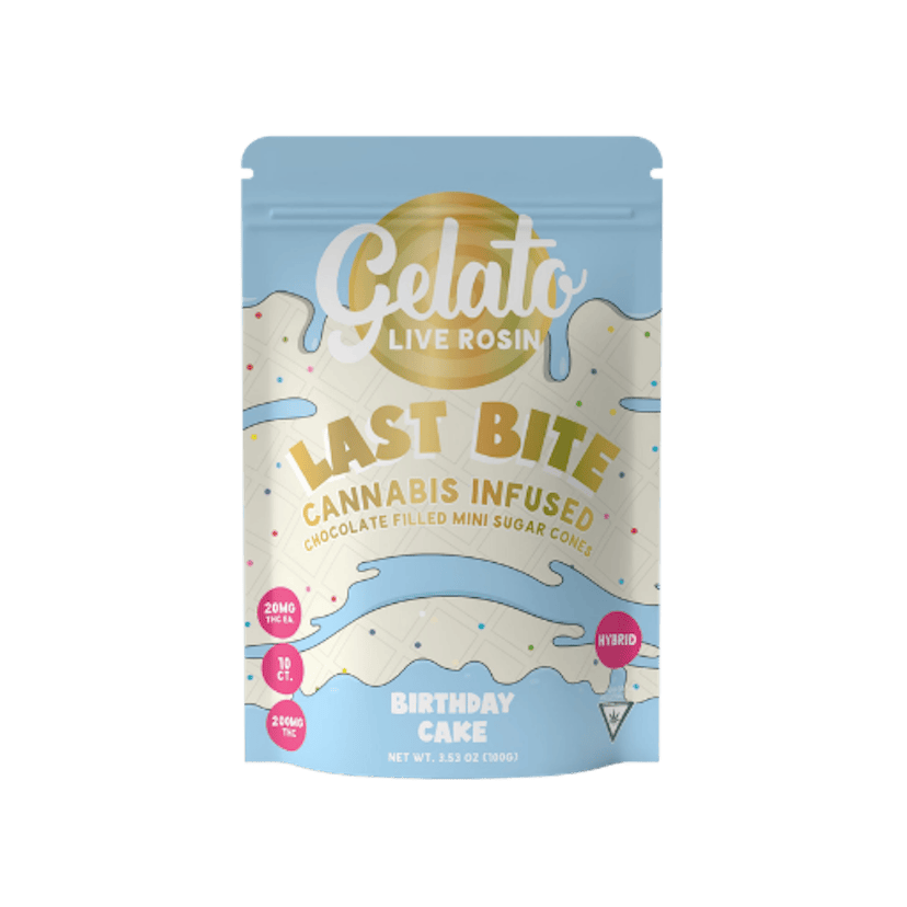 Gelato | 200mg Rosin Last Bites | Birthday Cake