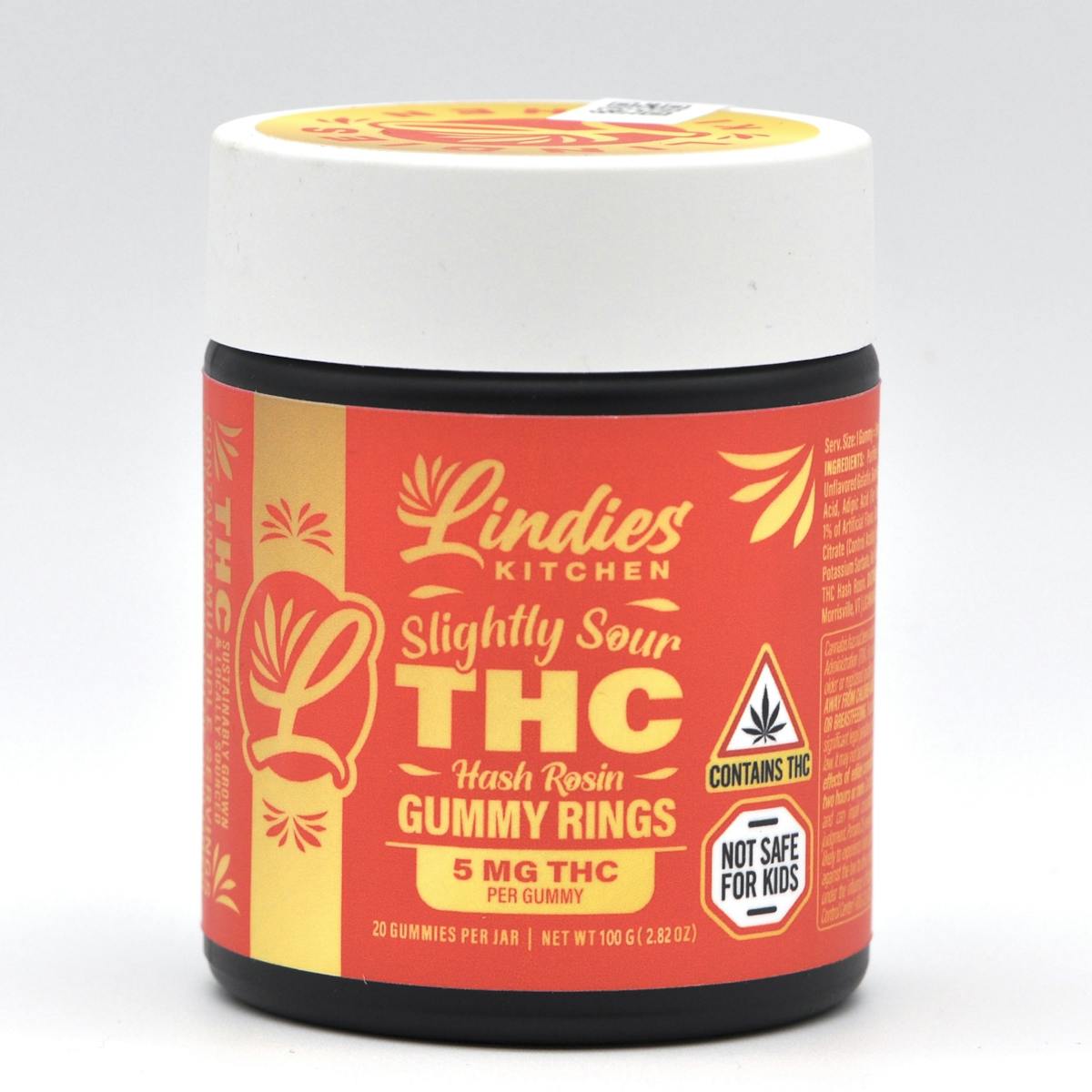 Image of Hash Rosin Gummy Rings | 100mg THC