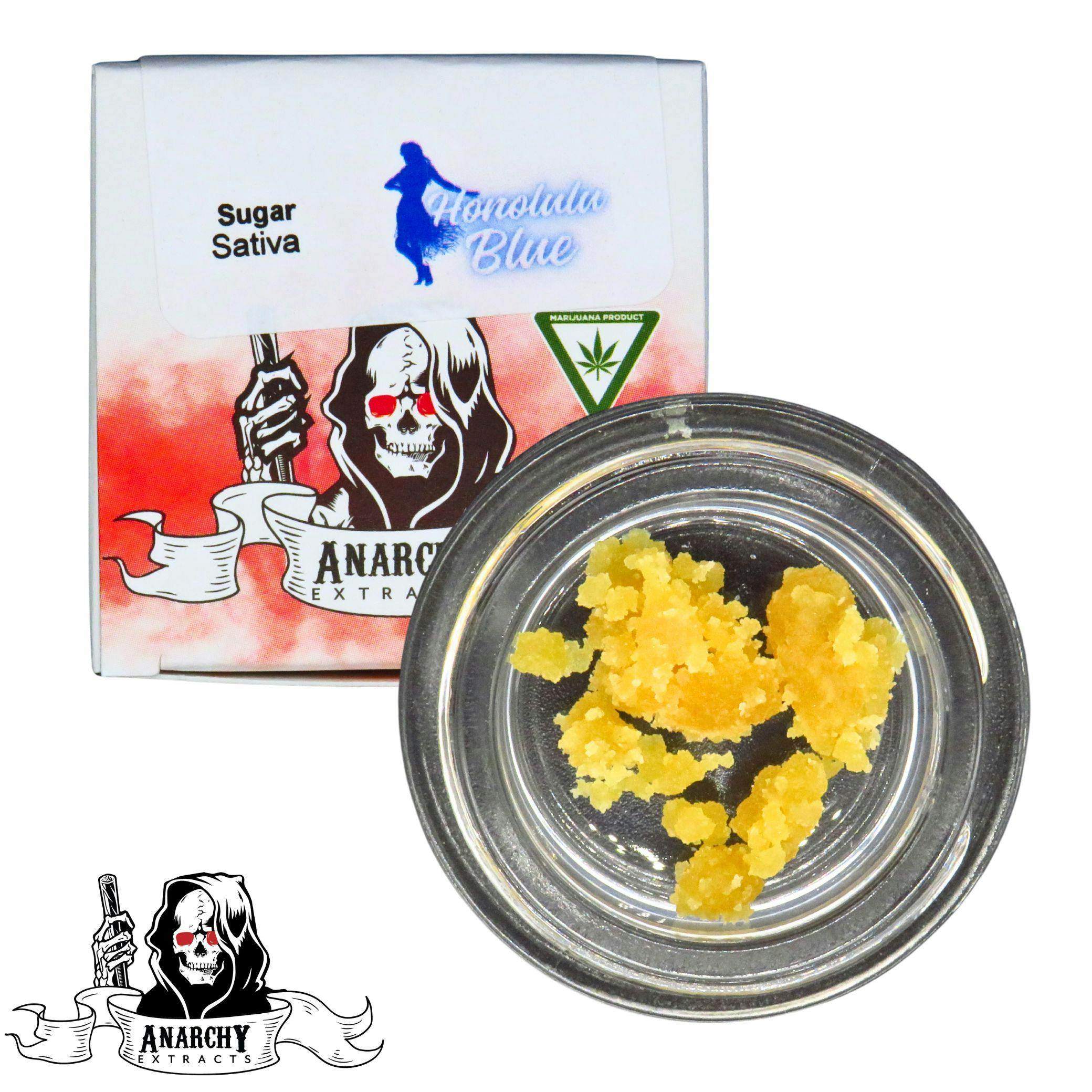 Product: Anarchy | Live Resin Sugar - 1g - Honolulu Blue