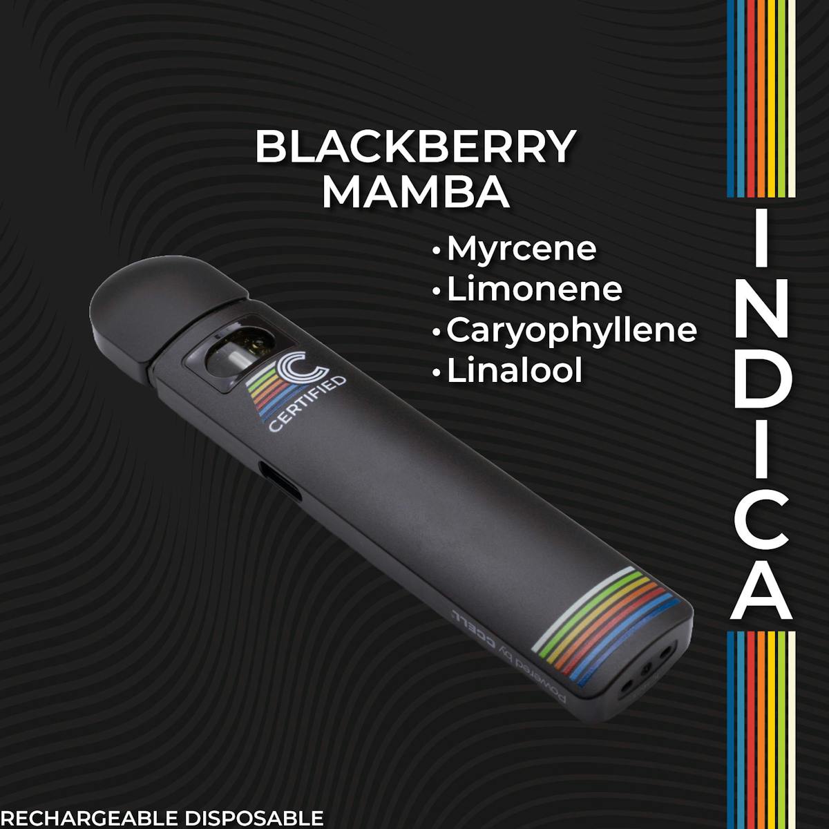 Photo of Blackberry Mamba Disposable Vape