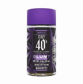 Stiiizy - 5-Pack .5g Live Resin Infused Blunts - Biscotti