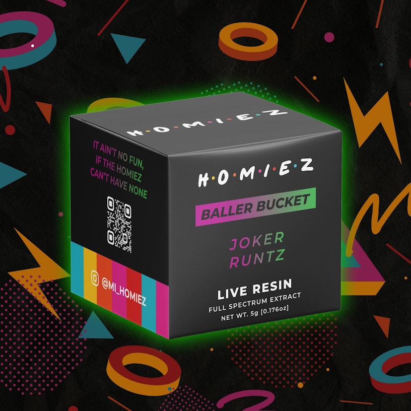 Homiez - Joker Runtz Live Resin Baller Bucket