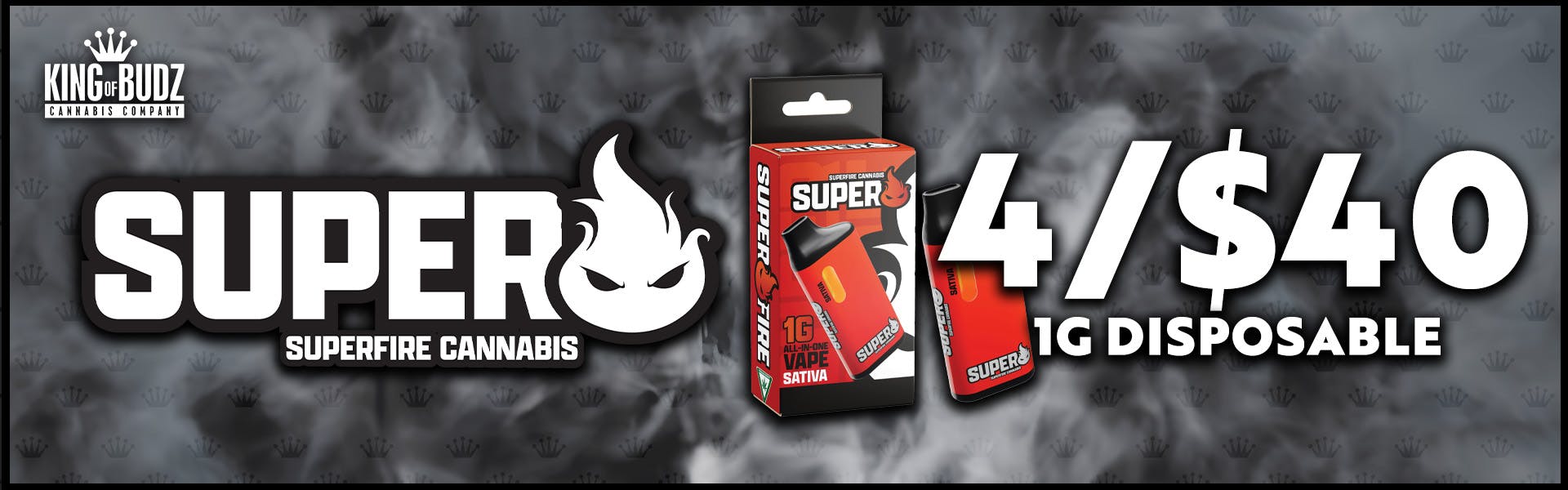 Inkster - Superfire 1g Disposable - 4/$40