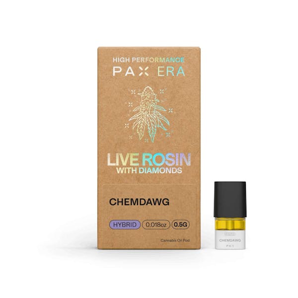 Chemdawg (H) - 0.5g Live Rosin Pax Pod - PAX