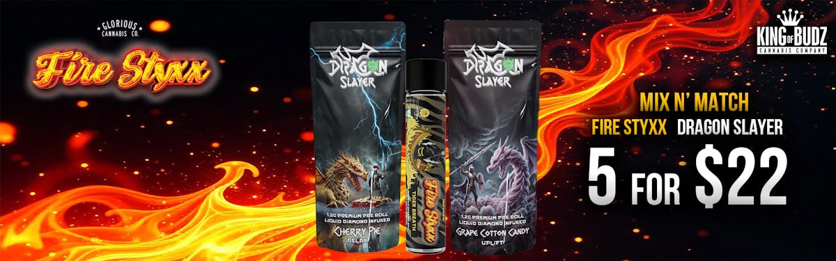 Dragon Slayer Infused Prerolls 5/$22