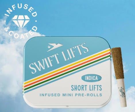 Swift Lifts Verano Pre-Roll Short Lifts Infused & Kief Coated