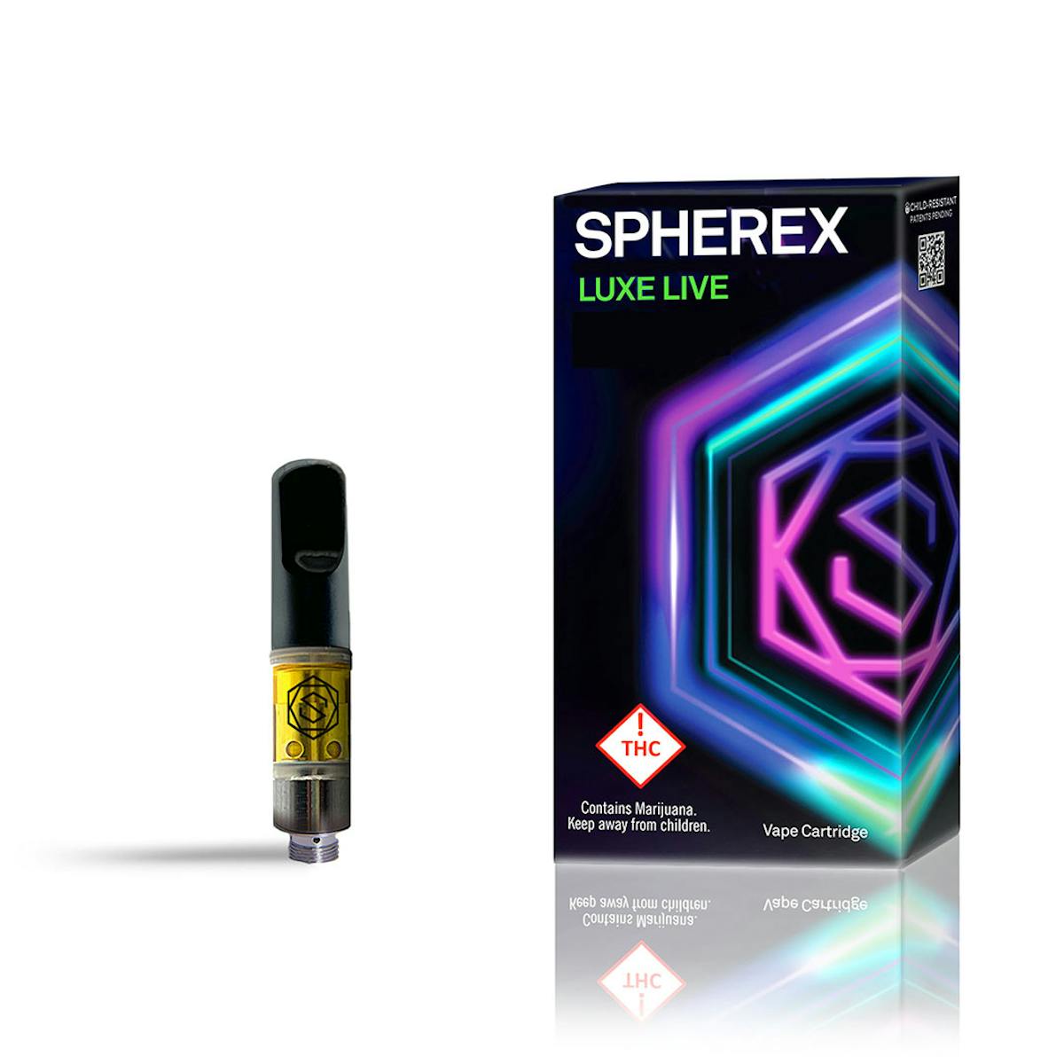 Photo of Spherex Live Rosin Cartridge | Traffic Jam