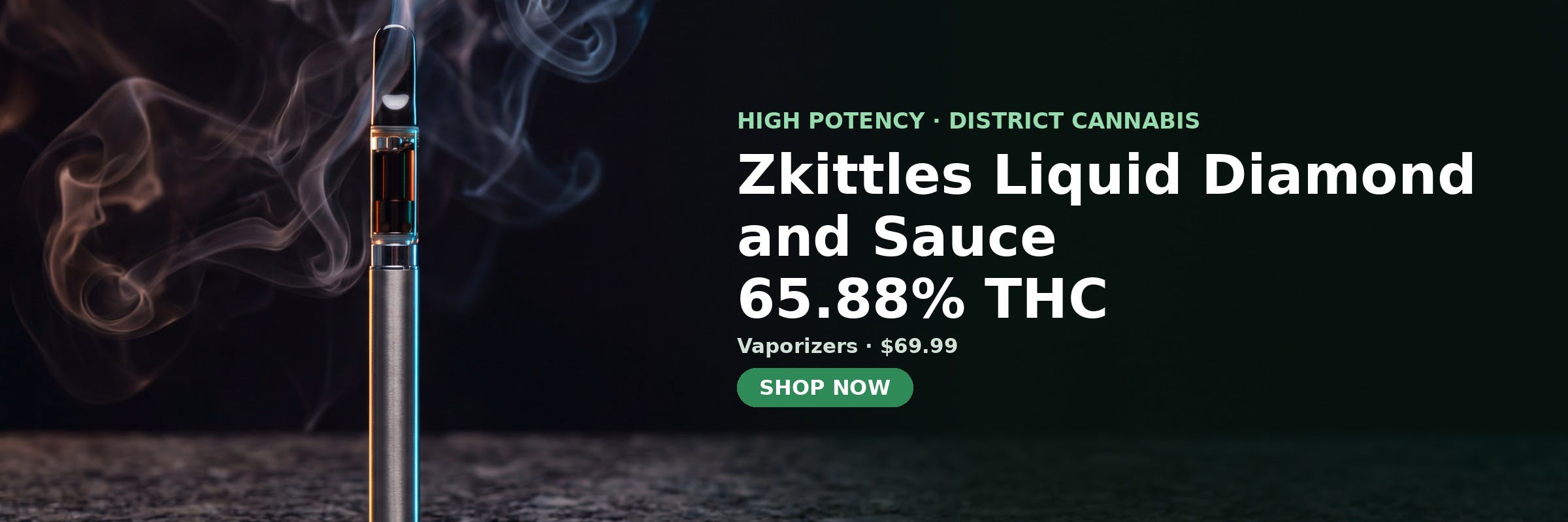 Zkittles Liquid Diamond and Sauce at MrGreen DC — 65.88% THC