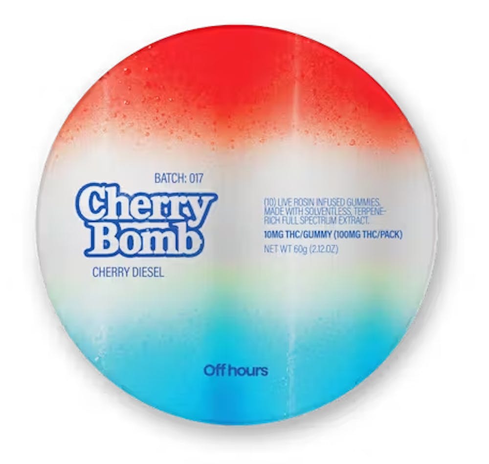 Product Gummies | Cherry Bomb LIVE ROSIN | Off Hours