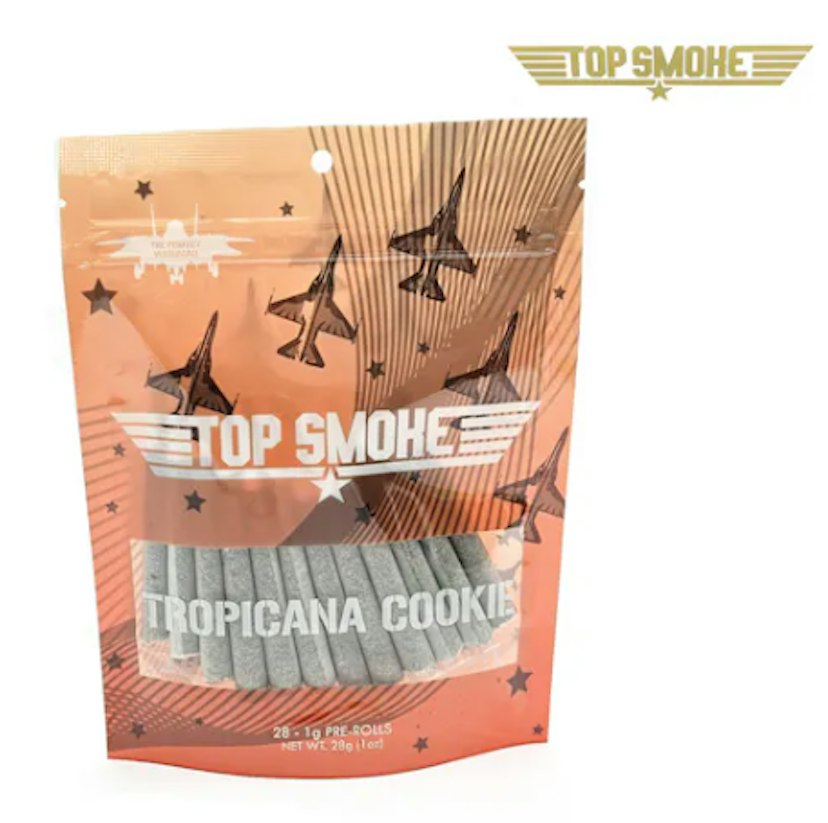 Top Smoke | 28 x Preroll Pack | Tropicana Cookie