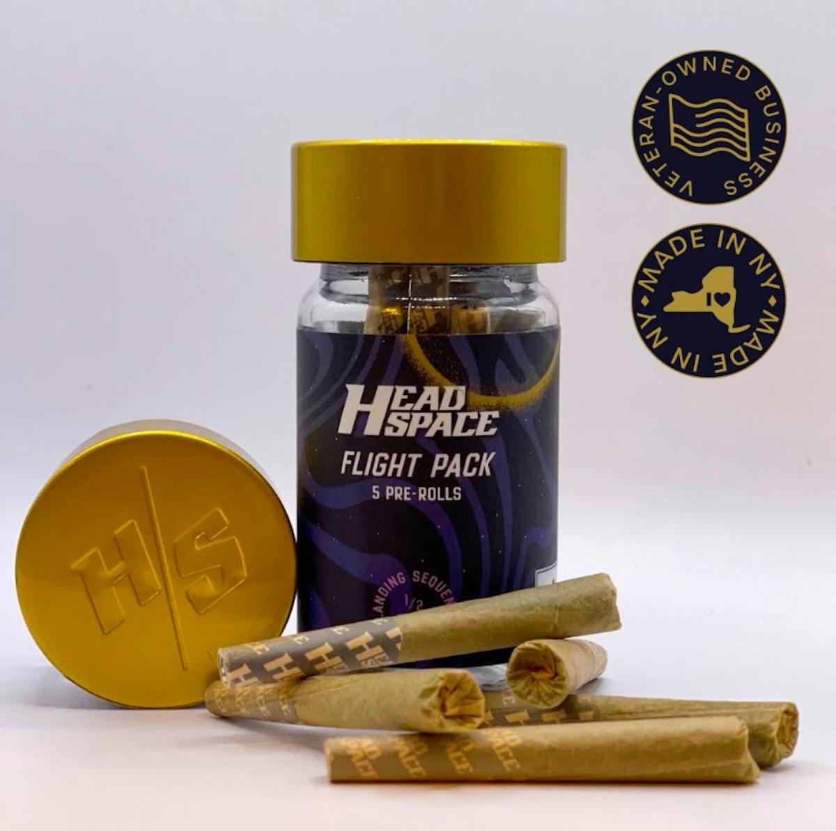 Photo of Kiwi Kush x LCG | Pre-Rolls 5pk Jar