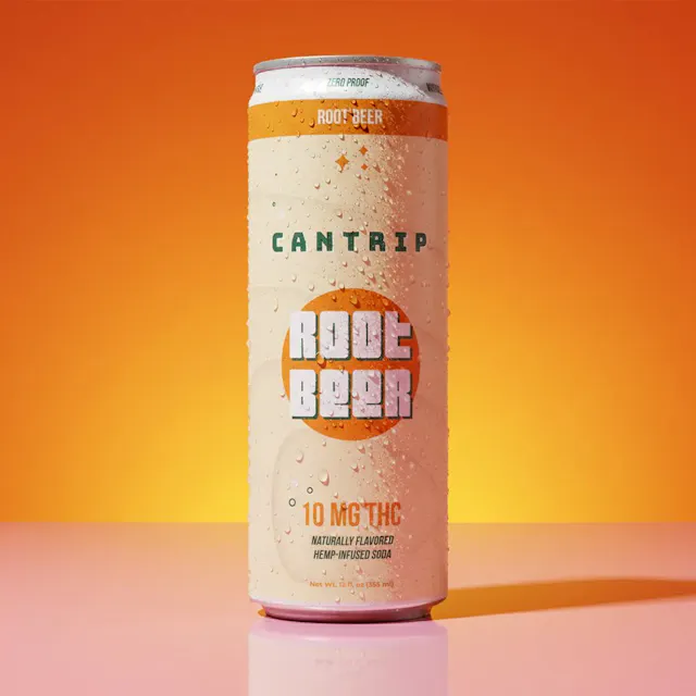 Cantrip Seltzer Root Beer 10mg/12oz (hybrid, drinks, 1.4g)