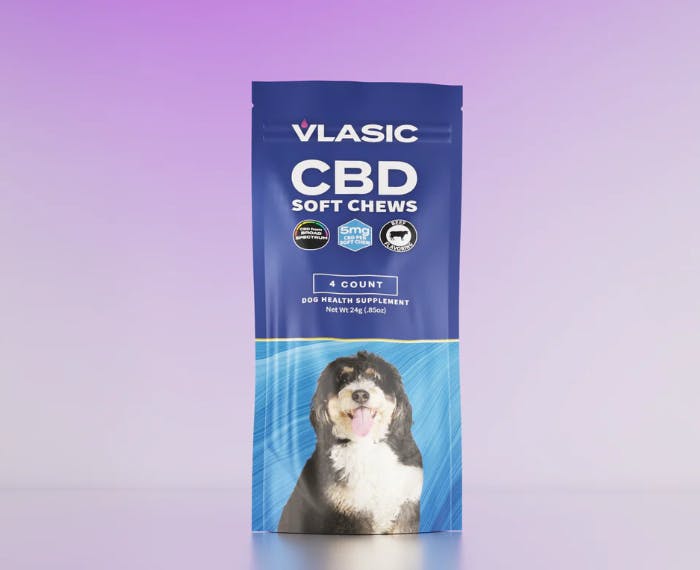 Vlasic Labs - Dog Chews - 5mg CBD - 4pk - Salmon | Cloud Cannabis