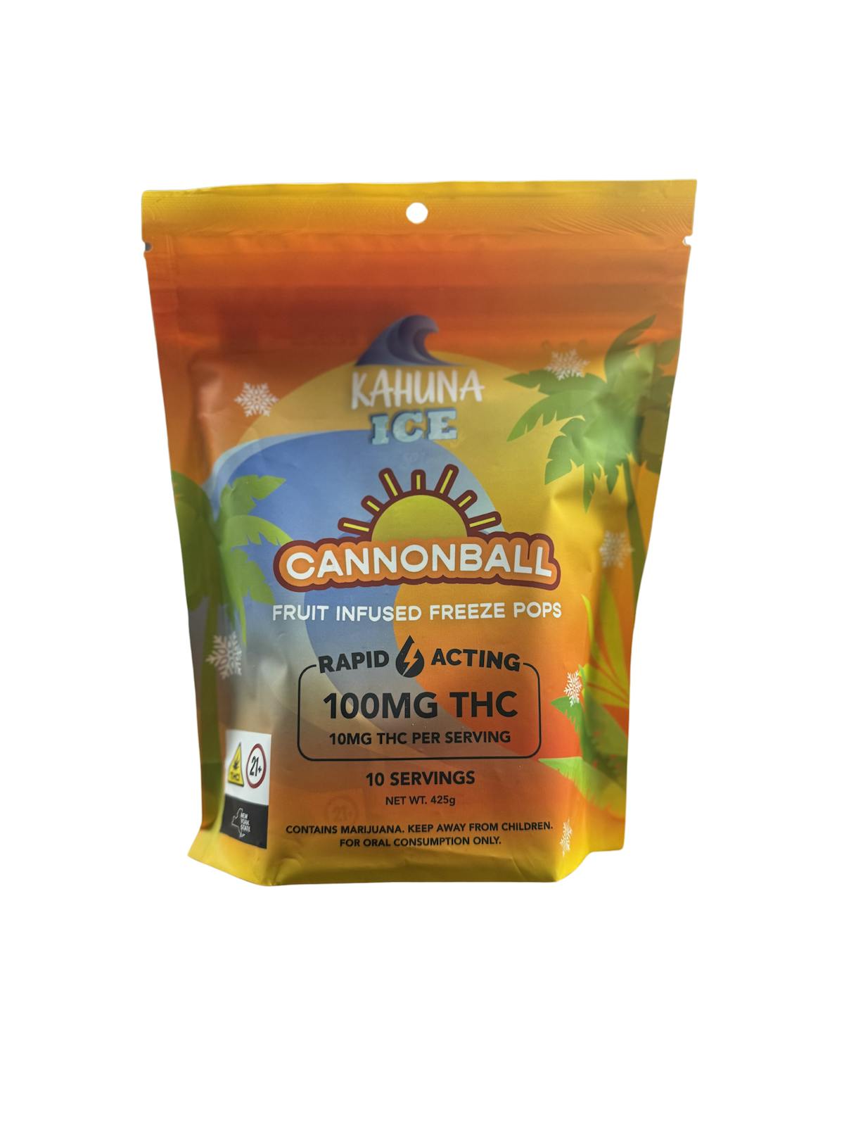 Photo of Cannonball – Kahuna Freeze Pops 10pk