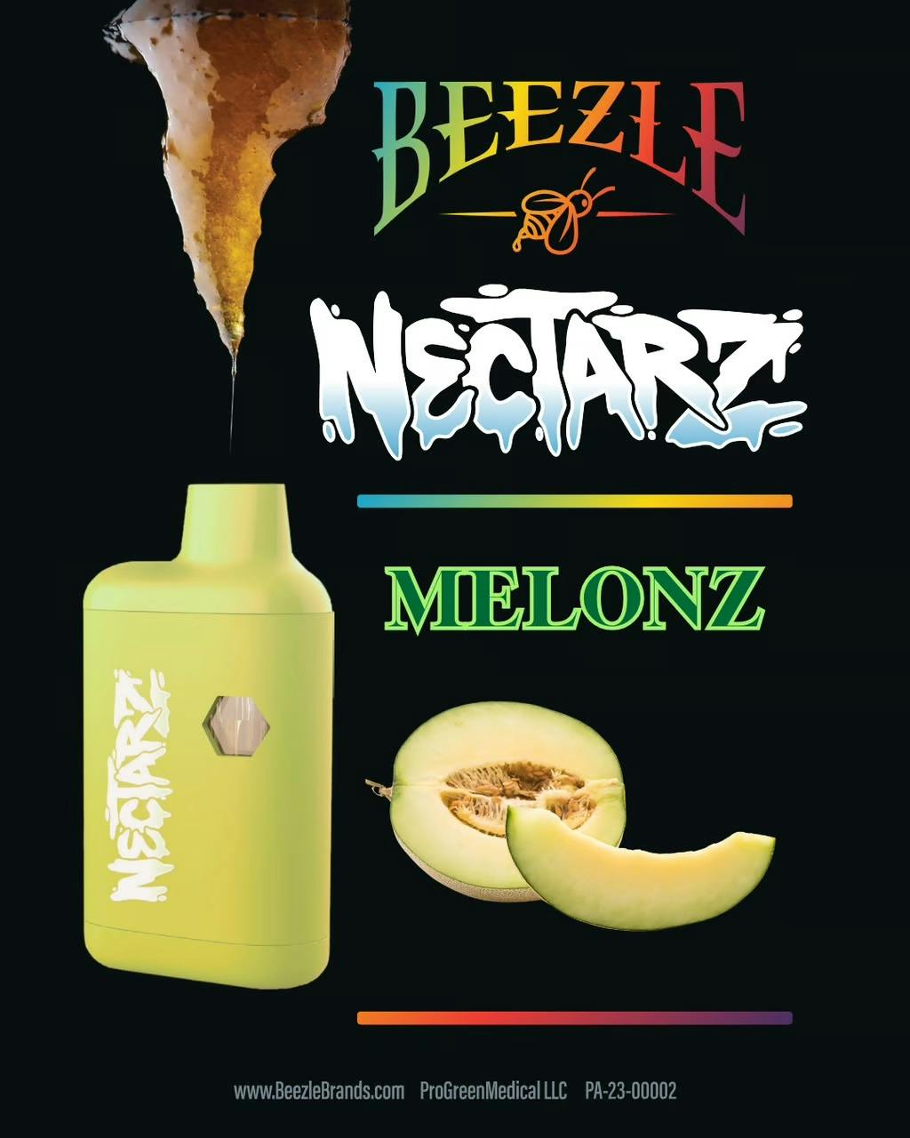 Beezle Nectarz Disposable (1g) Melonz | Waave