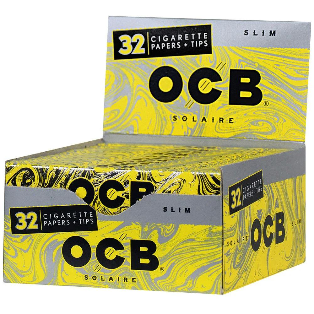 Accessories OCB Solaire Slim Papers + Tips