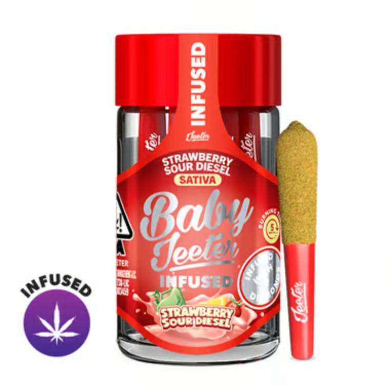 Baby Jeeter | Strawberry Sour Diesel (S)