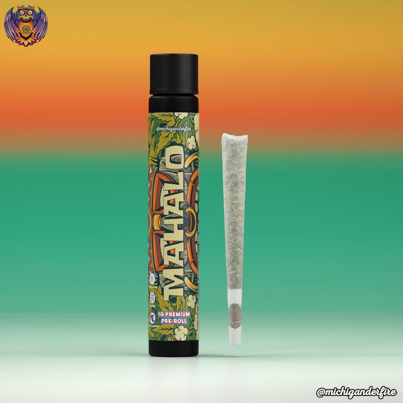 Michigander Fire 1g Preroll Mahalo