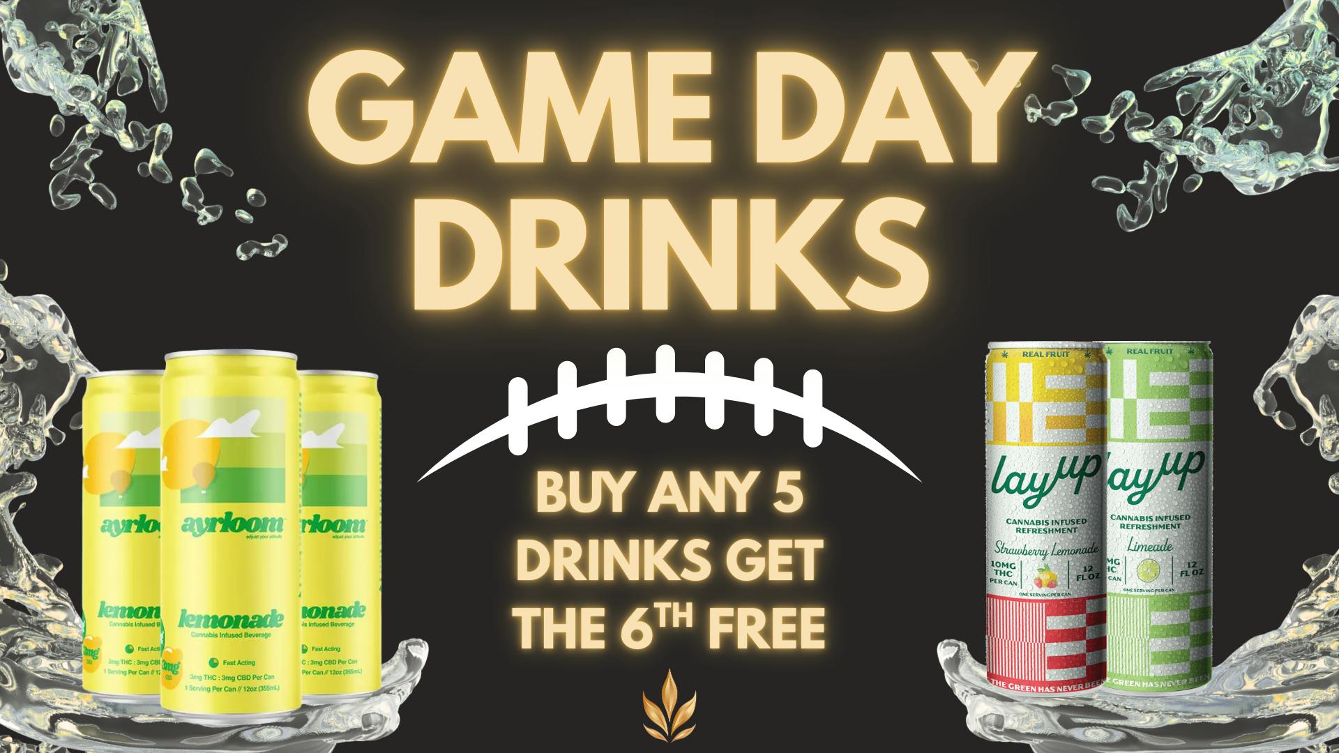 Mix and match any 5 drinks get the 6th FREE! | Treehouse Cannabis