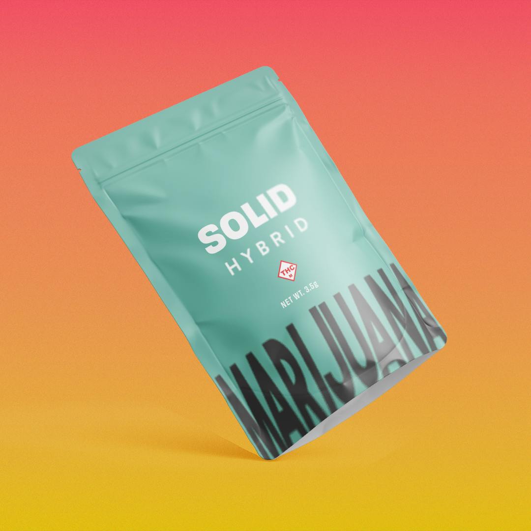 The Solid The Solid: Flower | Peach Biscotti | 3.5g Marijuana