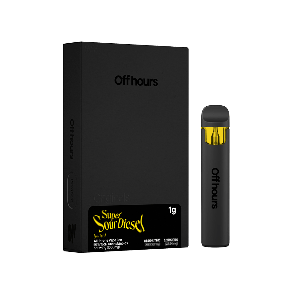 Photo of Off Hours | Vape | Super Sour Diesel AIO 1g