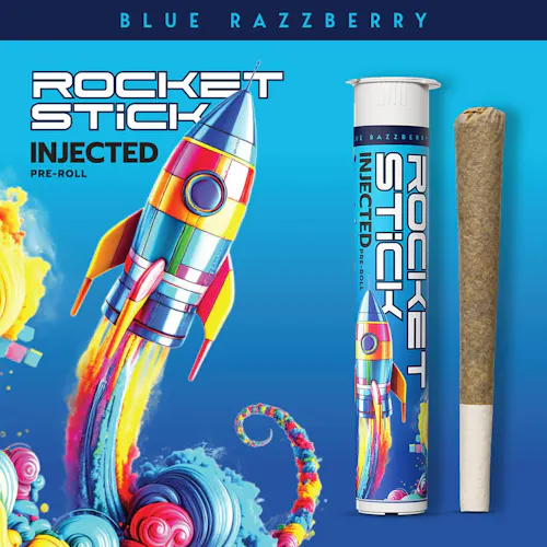 Rocket Sticks | 1.2g Infused Preroll | Blue Razz-1