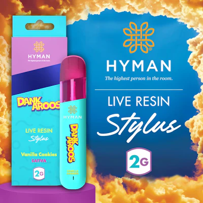 Hyman - 2g Live Resin Stylus Disposable - Dankaroos