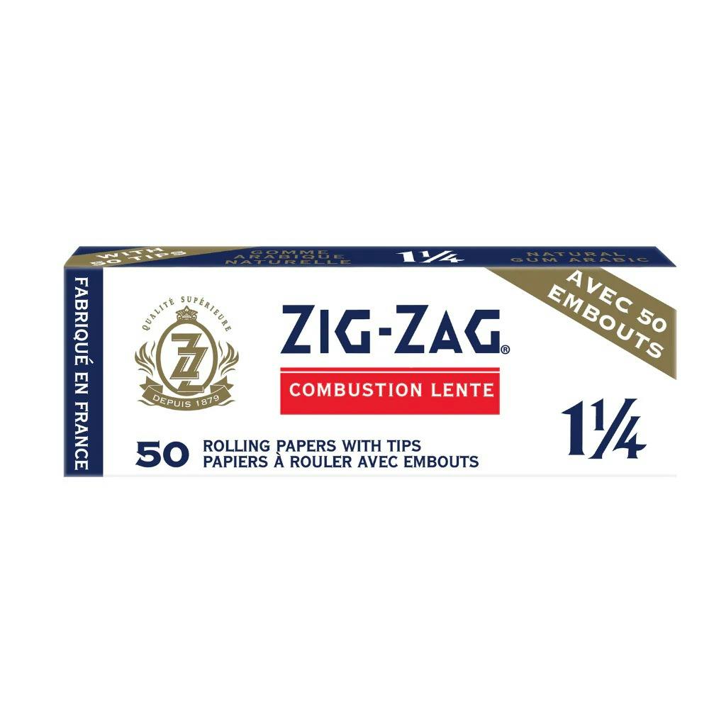Zig-Zag - Rolling Papers & Tips - 11/4" - White