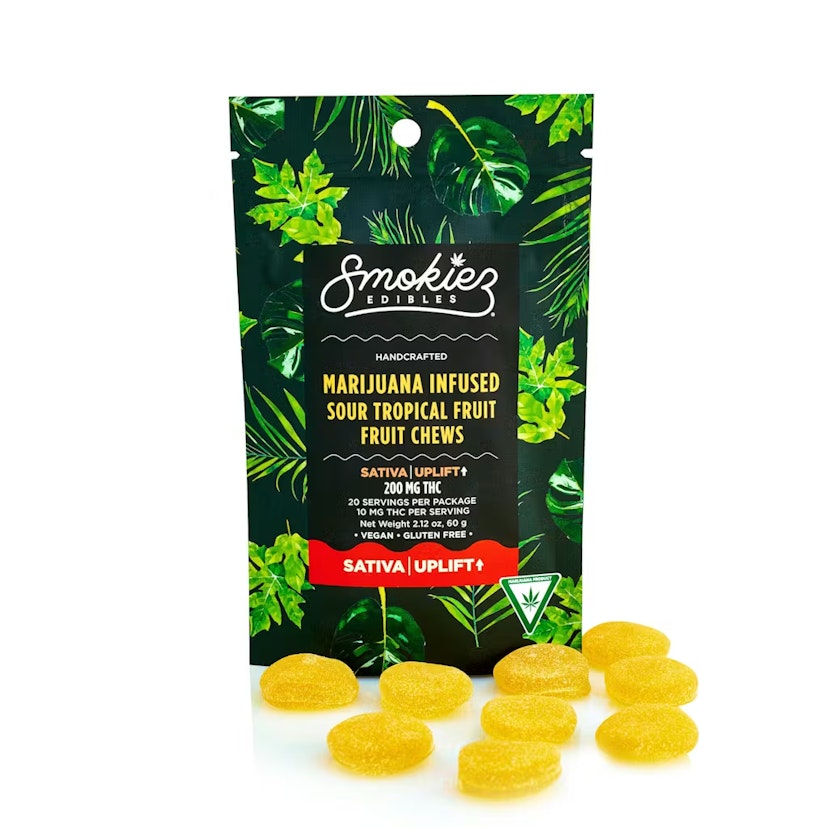 Smokiez | 200mg Gummies | Sour Tropical