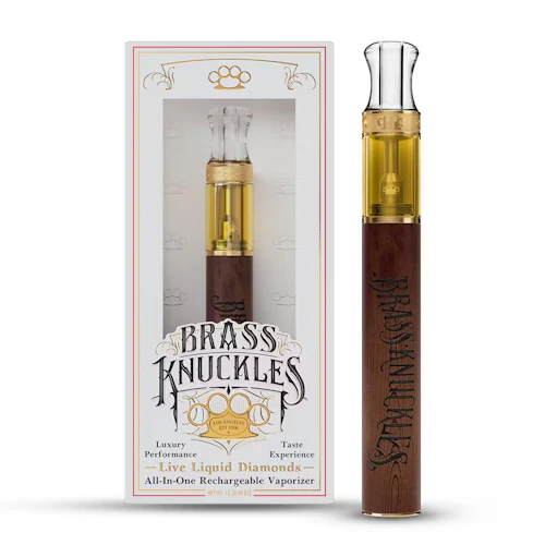 Brass Knuckles - 1g Live Liquid Diamond Disposable - Acapulco Gold