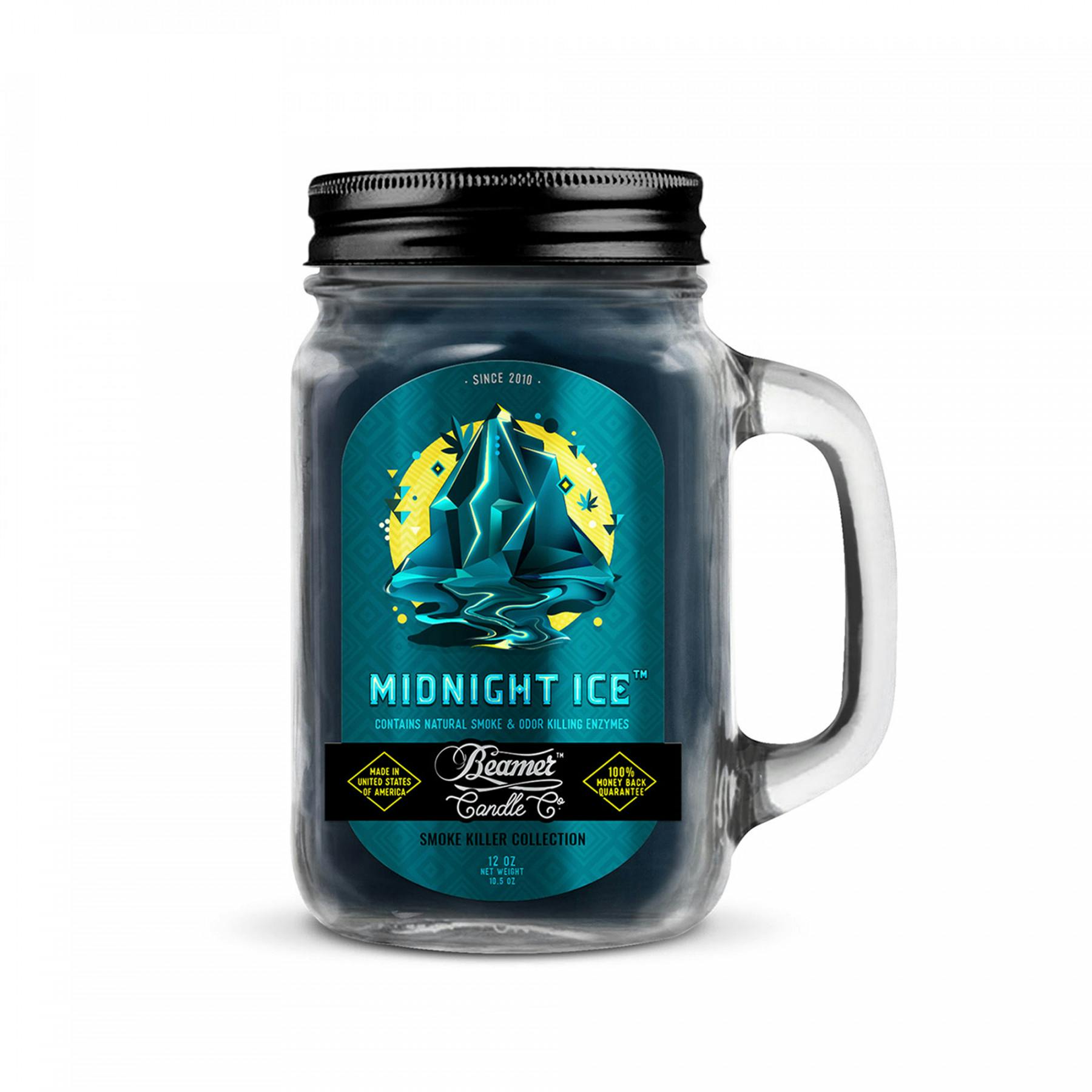 Beamer candles - smoke killer collection - 12oz - midnight ice
