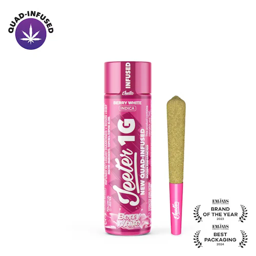 Jeeter - 1g Quad Infused Preroll - Berry White