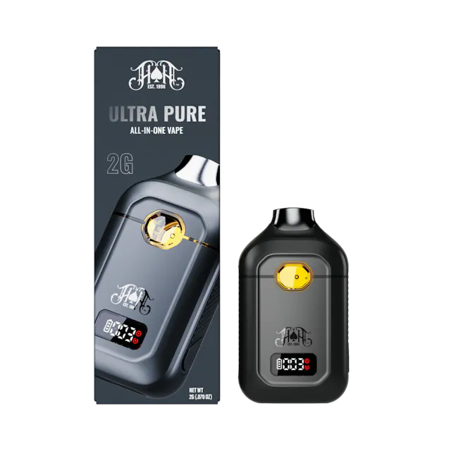 Heavy Hitters God's Gift | Indica - Ultra Extract High Potency Oil - 2G All-In-One Vape