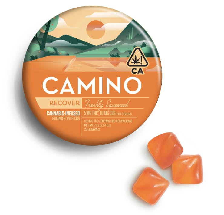 Camino- 'Recover' Freshly Squeezed- 5mgTHC : 10mgCBG-1