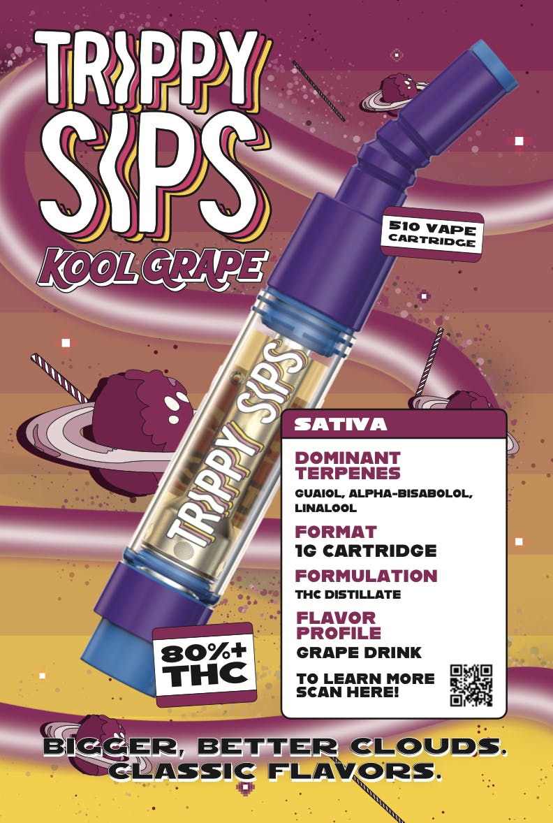 Trippy Sips - Cartridge - Kool Grape (S) (1g)