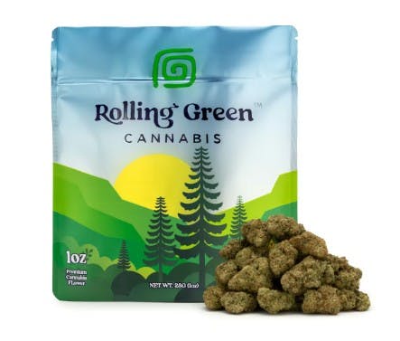 Rolling Green | Jelly Cake | Flower | 28g