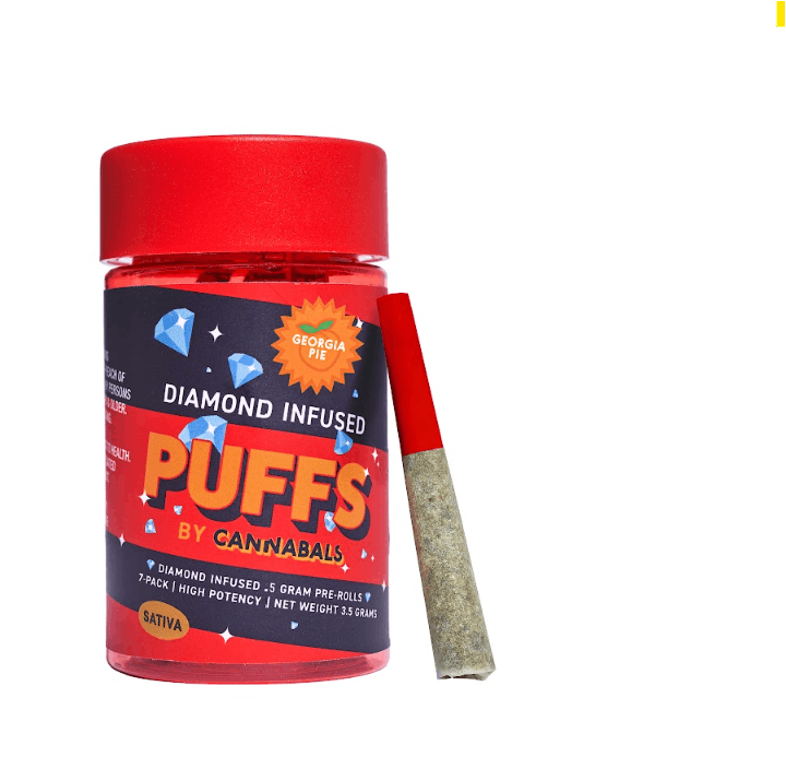 Cannabals | Georgia Pie | Diamond Infused | 3.5g | 7 Pack