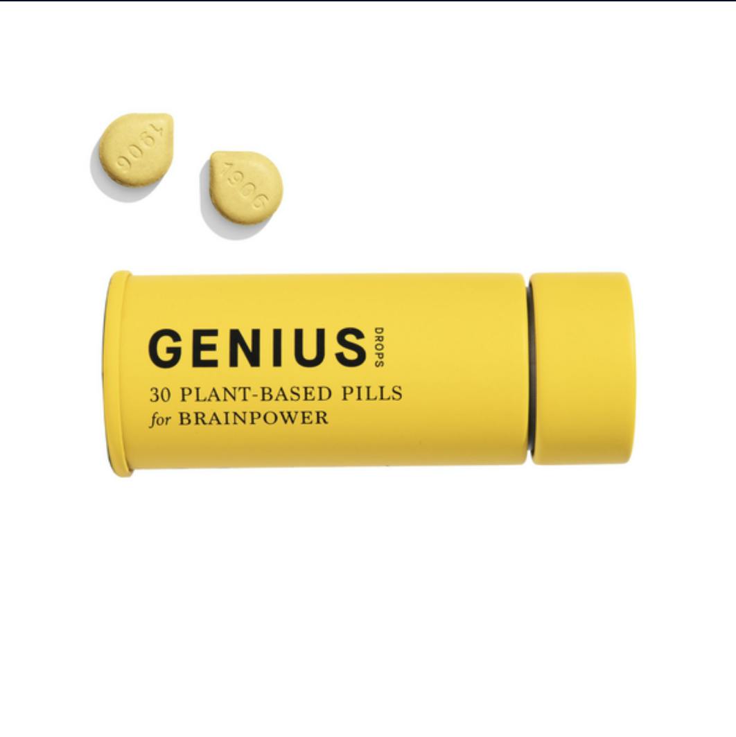 GENIUS Drops for BRAIN POWER - 30pk - 2.5mg THC and CBD each-0